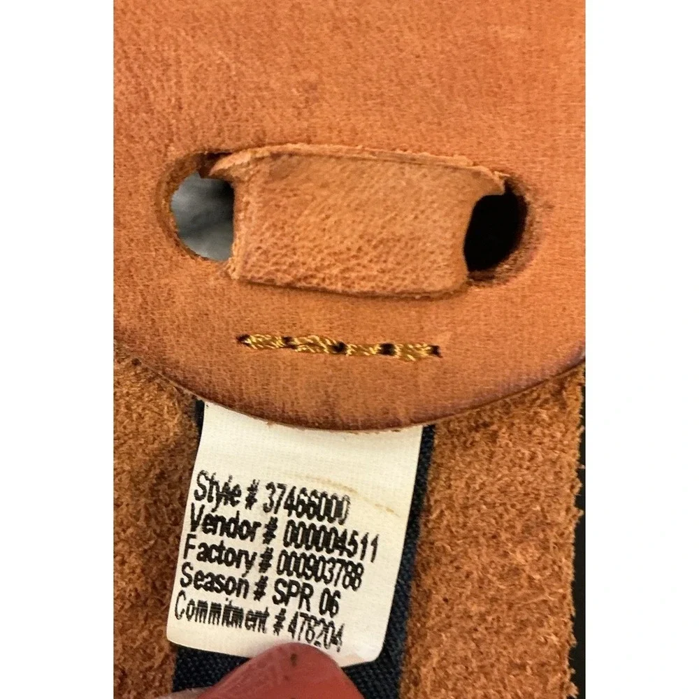 Vintage Banana Republic Belt Size XS Genuine Italian Leather & Suede